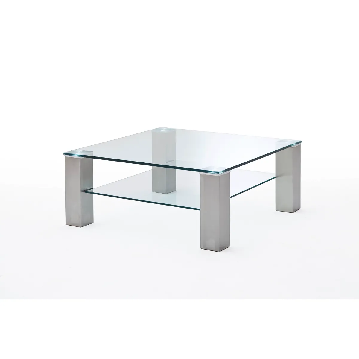 Comparer les prix de Pegane Table Verre Métal