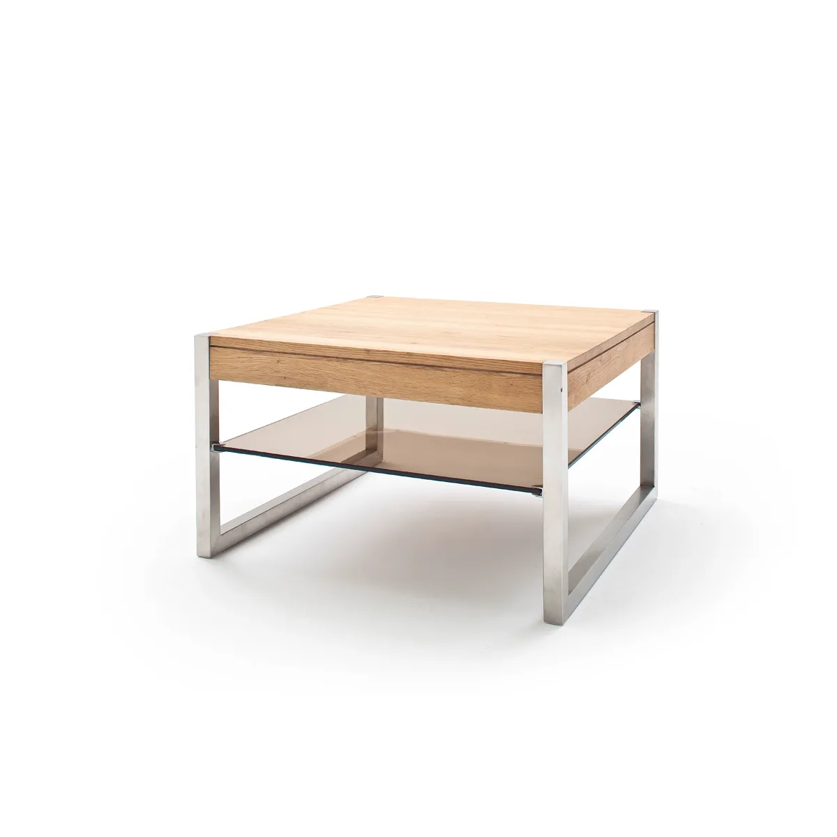Meilleurs prix pour Table basse chêne et verre 65 cm