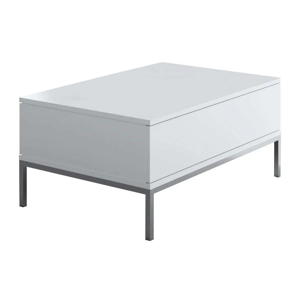 Meilleurs prix pour Hanah Home Table basse Lord - Blanc et argenté