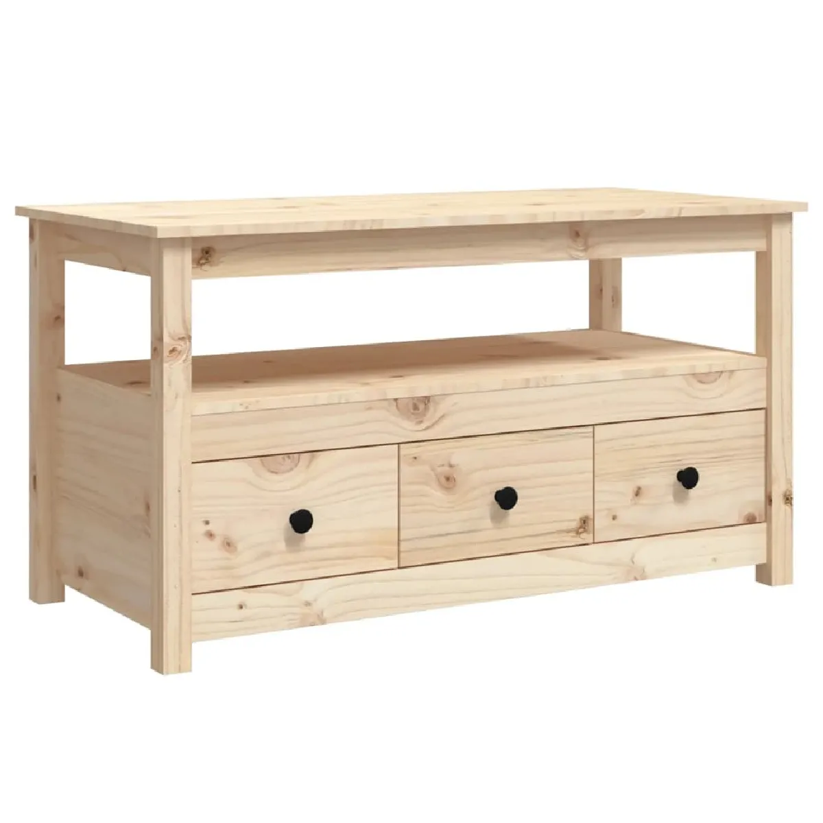 Meilleurs prix pour Maison Chic Table basse - Bois massif de pin 102x49x55 cm