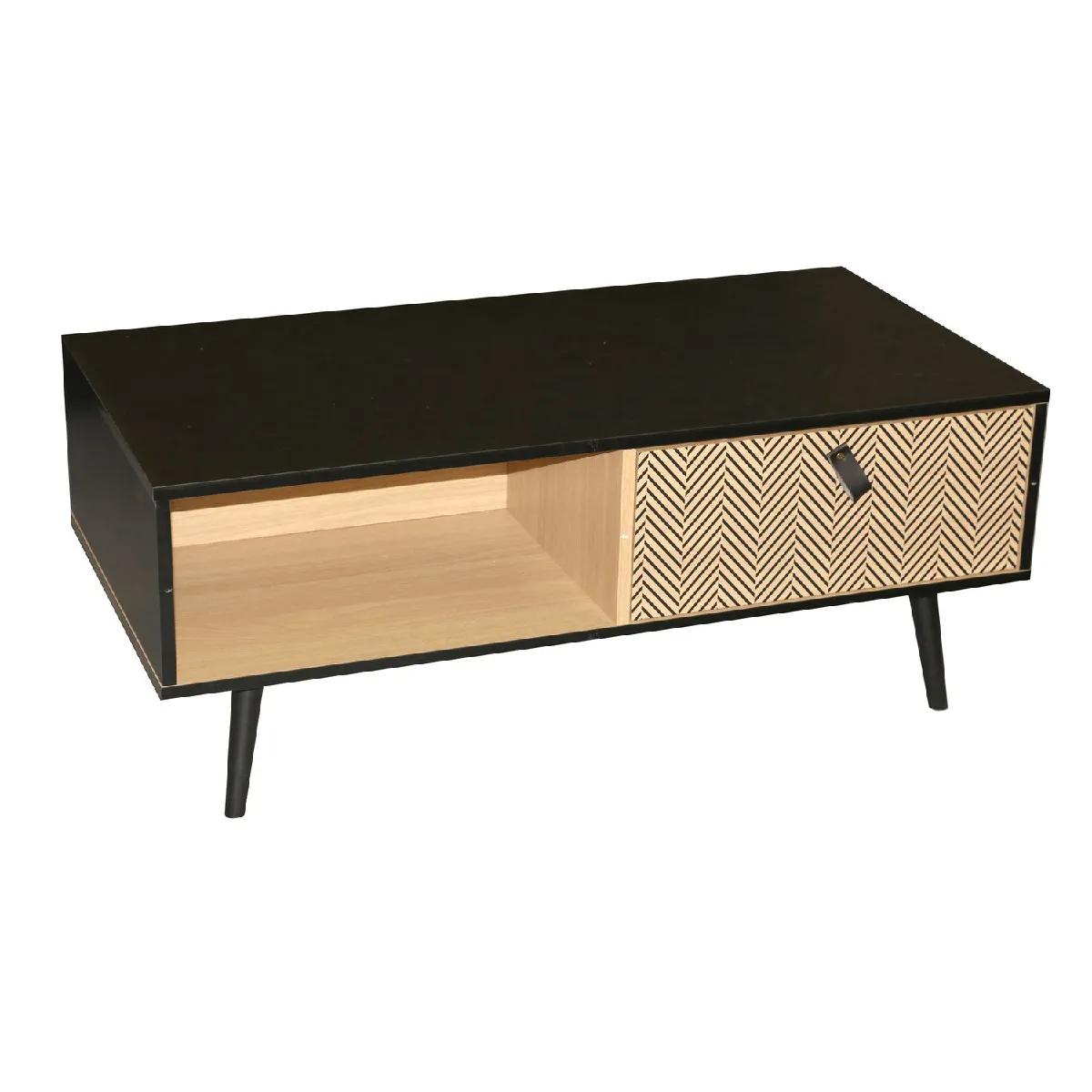 Meilleurs prix pour Urban Living Table Basse Chelsea Noir