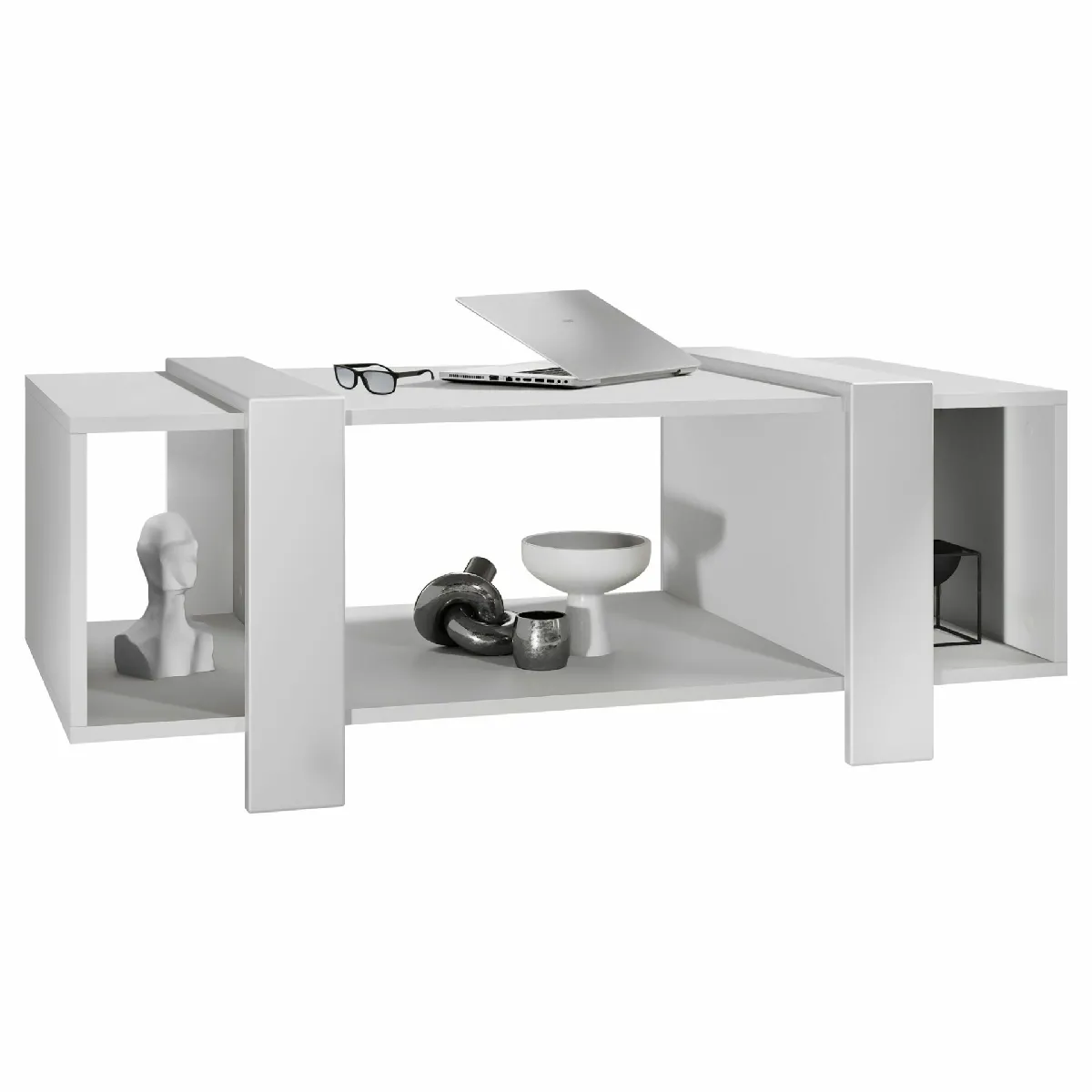 Meilleurs prix pour MPC Table Basse Blanche Mat