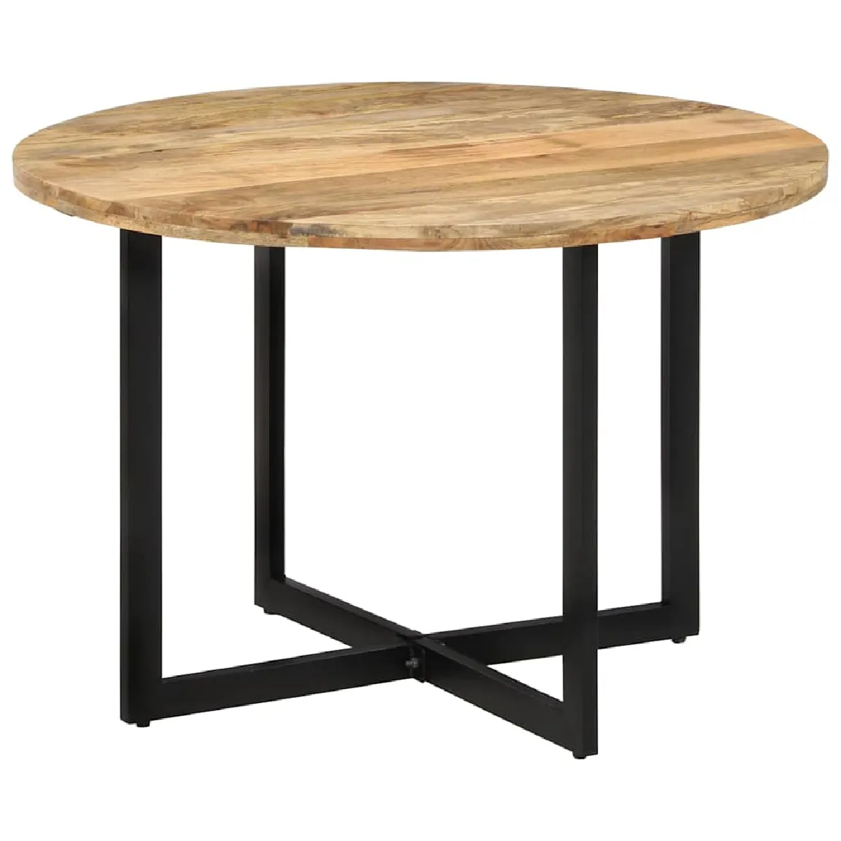 VIDAXL - Table à manger - Bois de manguier - 110x75 cm - Image 3