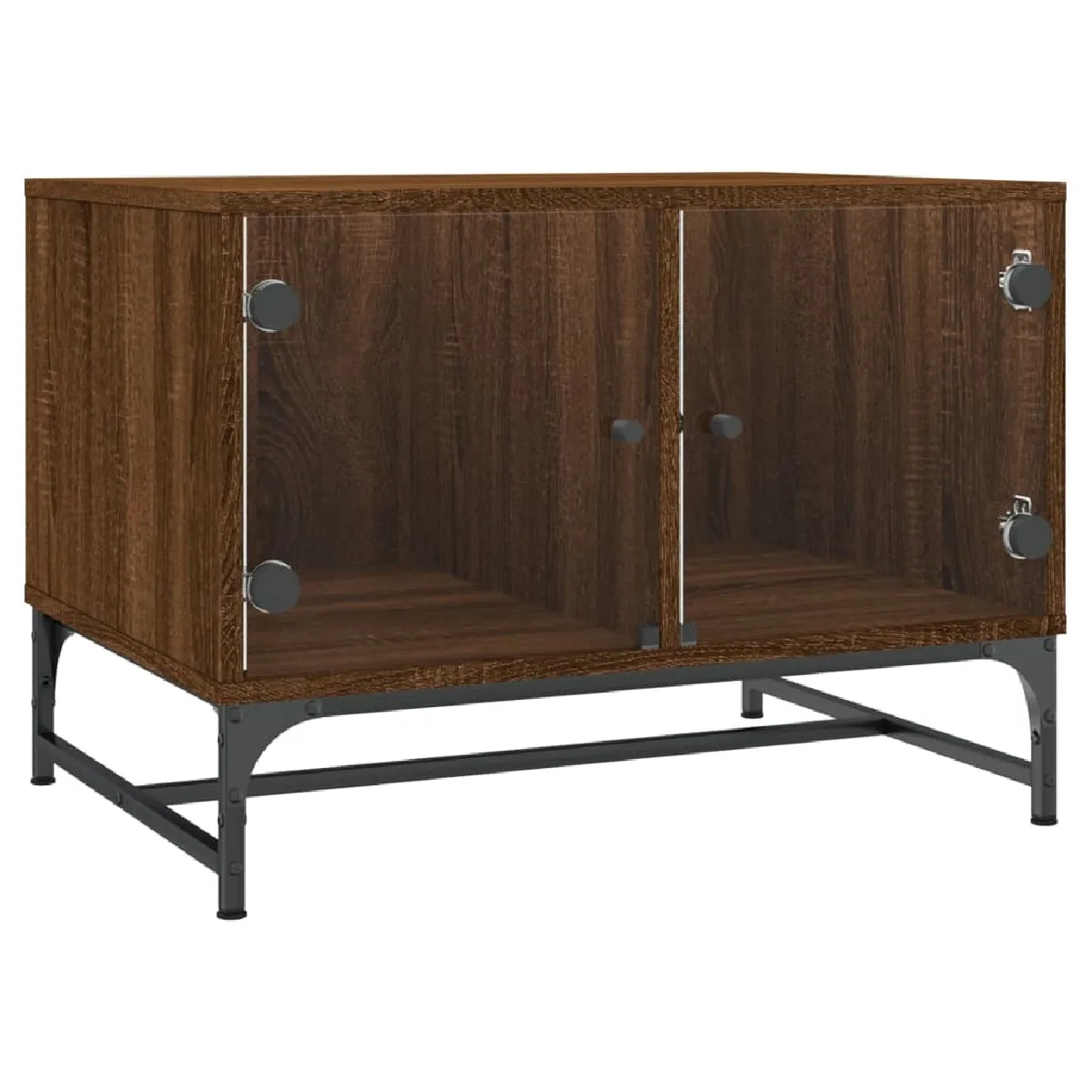 Comparer les prix de Maison Chic Table basse café chêne marron