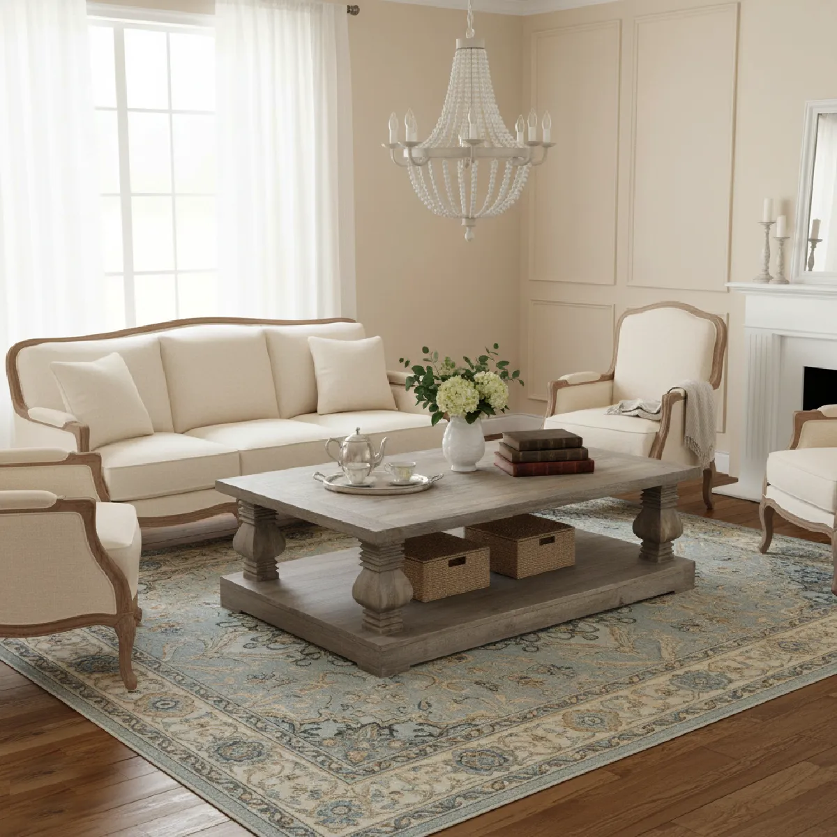 Bois & Chiffons Table Basse Manguier Empereur