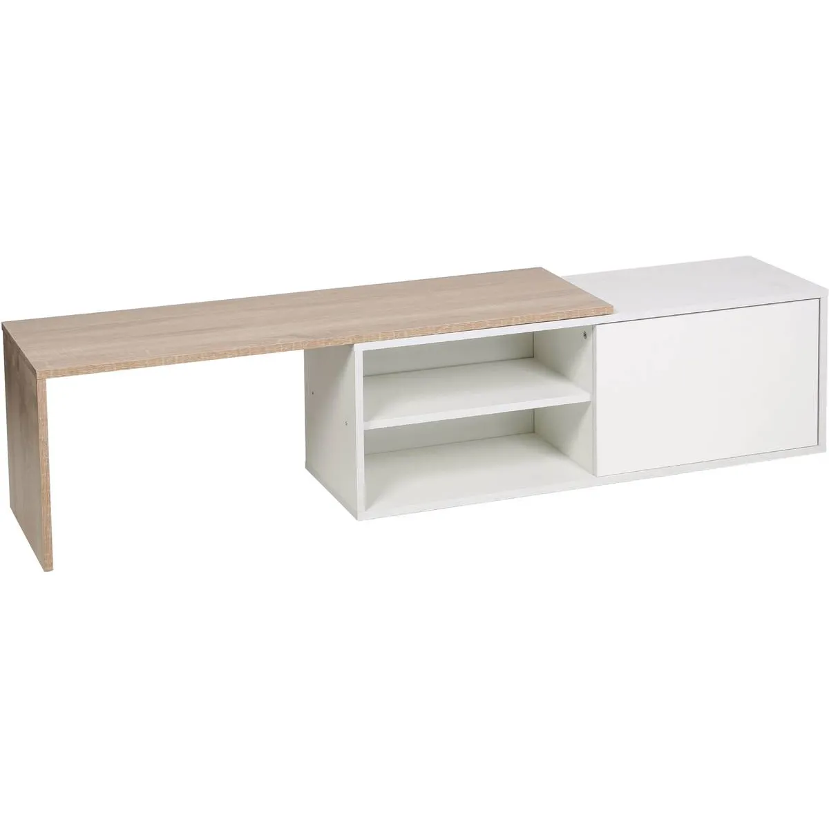 Meilleurs prix pour Habitat et Jardin Melinda - Blanc/Chêne