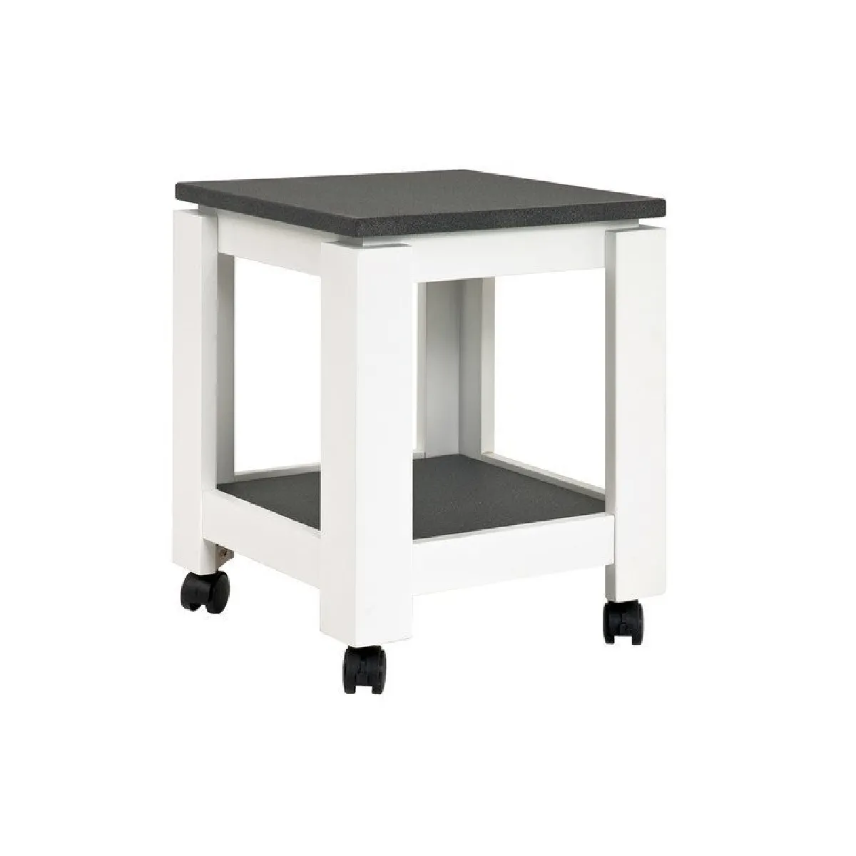 Paris prix Table d'appoint desserte - blanc et gris Paris prix Table d'appoint desserte - blanc et gris