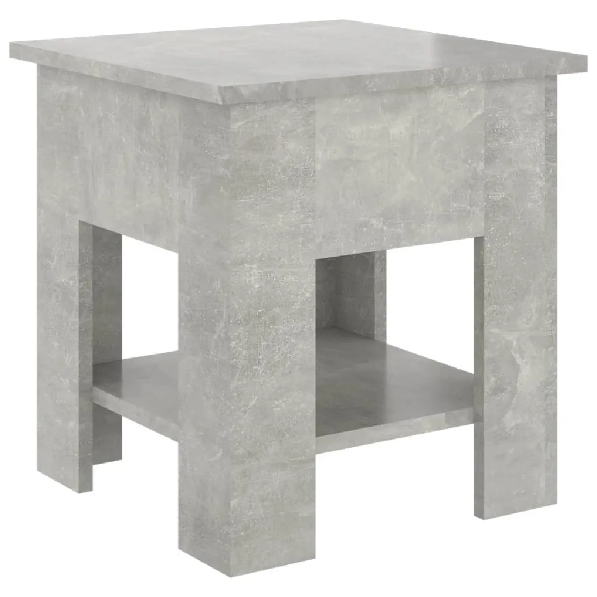 Meilleurs prix pour Maison Chic Table basse 40x40x42 cm - Gris Béton