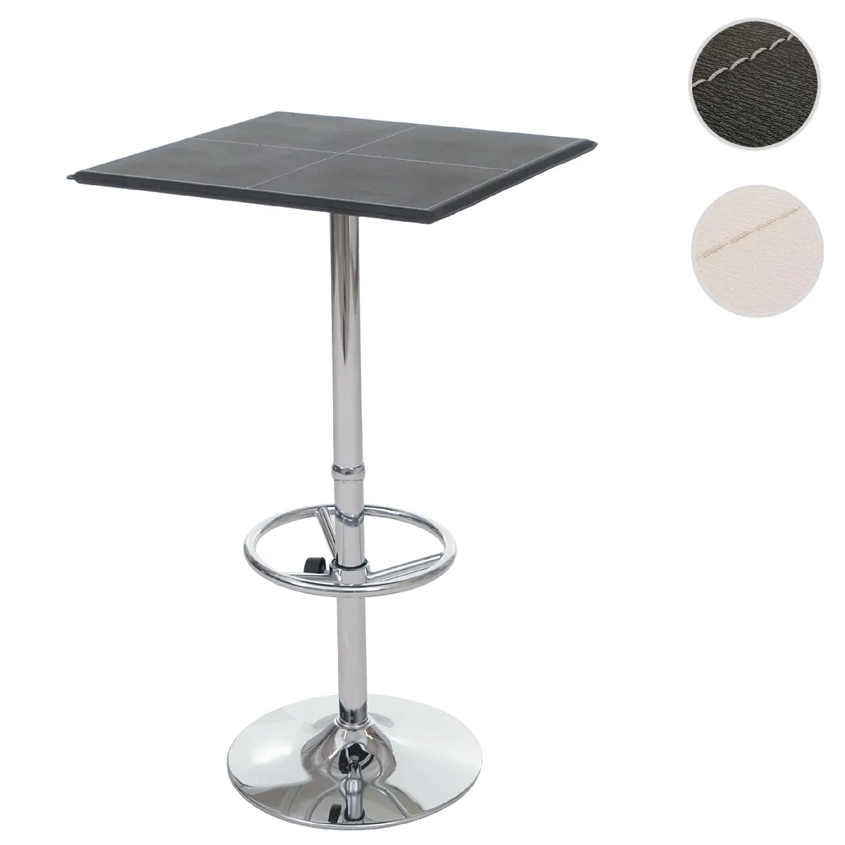 Mendler Noir Table De Bar Chicago