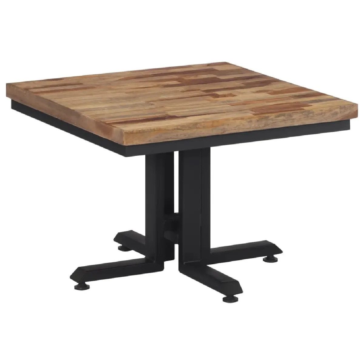 Comparer les prix de Maison Chic Table basse teck recyclé 55x55 cm