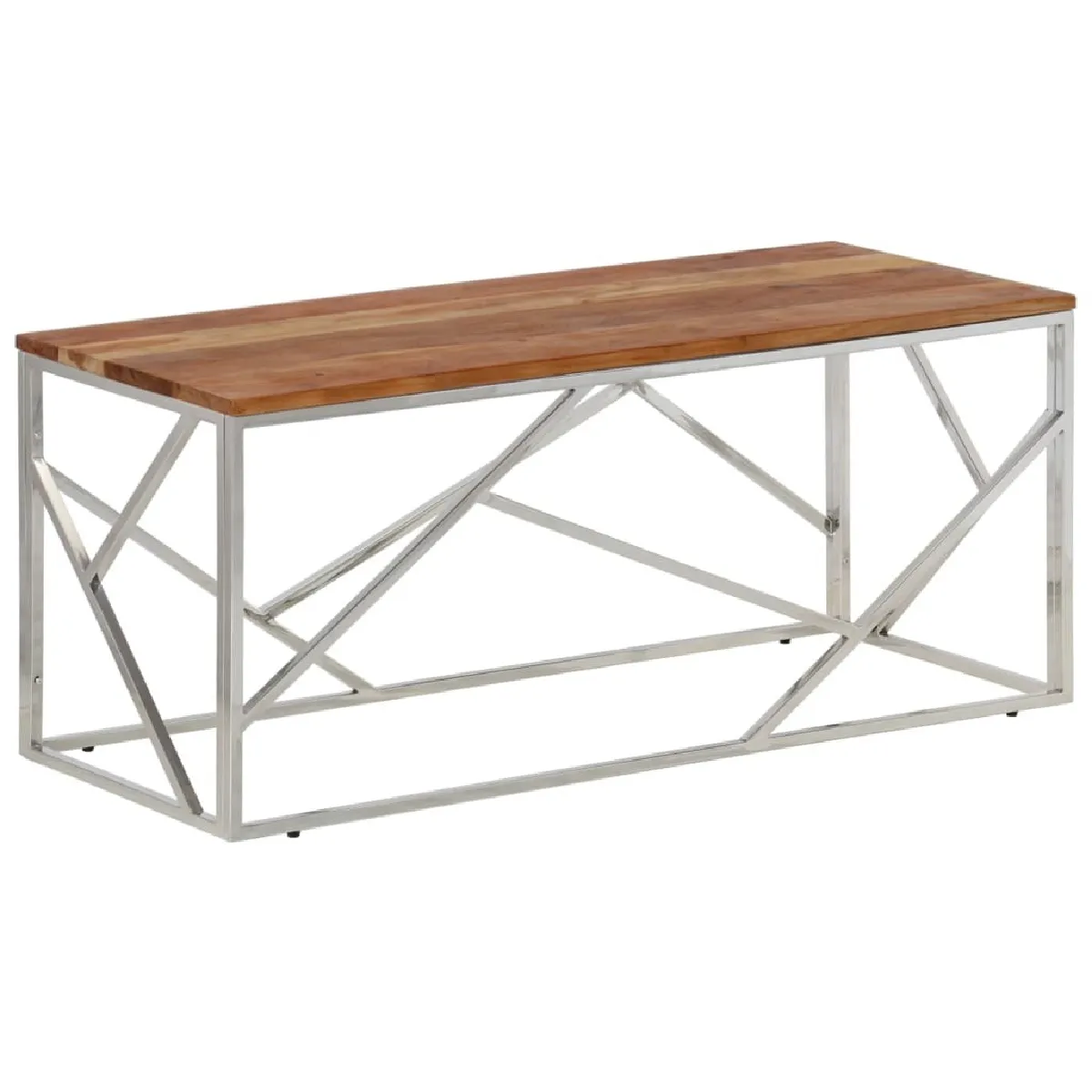 Comparer les prix de Maison Chic Table basse Marron 110x45x45 cm