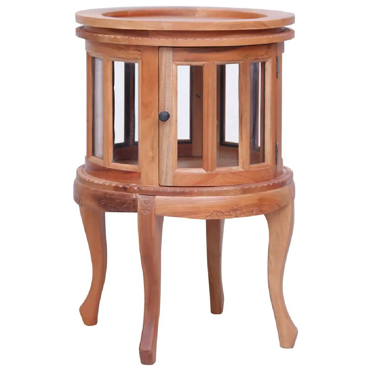 vidaXL Armoire de Vitrine Naturel 50x50x76 cm