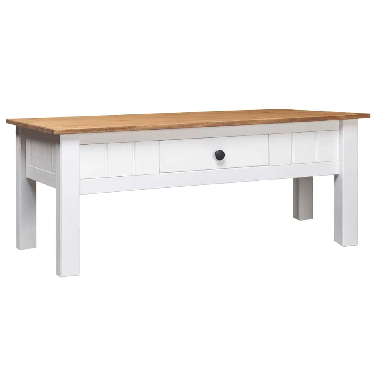 Vidaxl Table Basse Blanc 100x60x45 cm