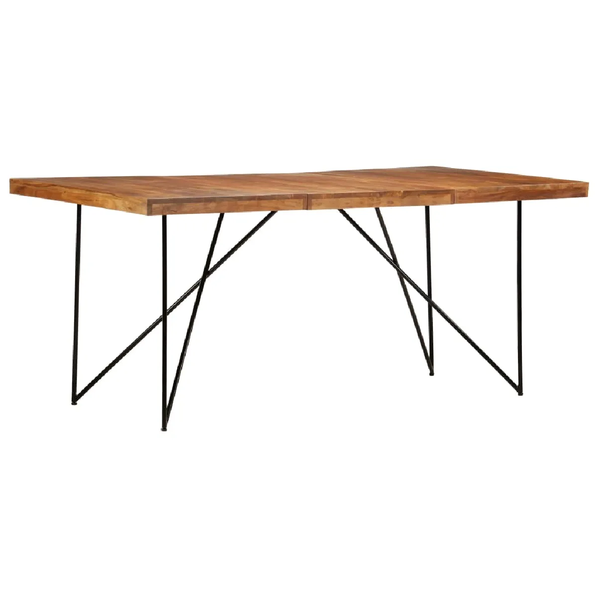 Vidaxl Table de salle à manger 180x90x76 cm Bois dacacia massif