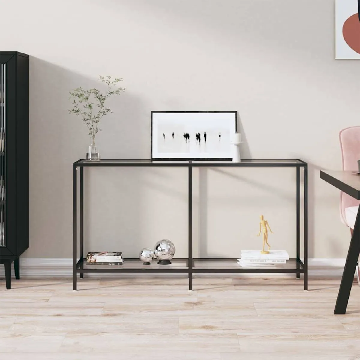Vidaxl Table Console - Verre Trempé