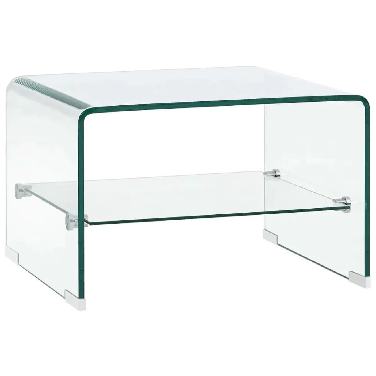Comparer les prix de Maison Chic Table basse MN80586 - Verre clair