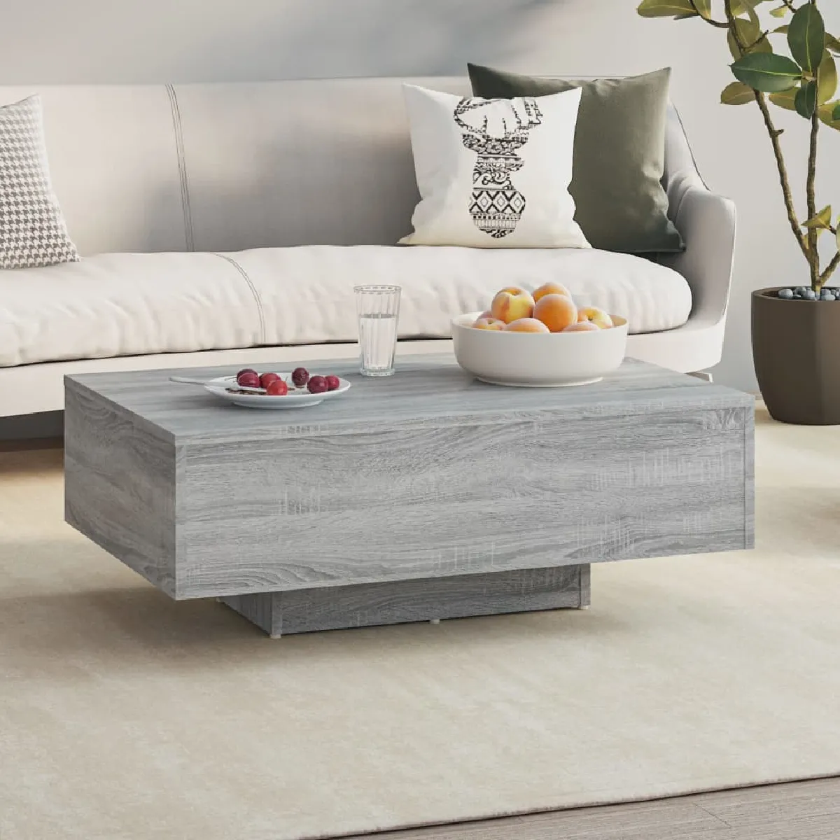 vidaXL Table basse Sonoma - vue 6