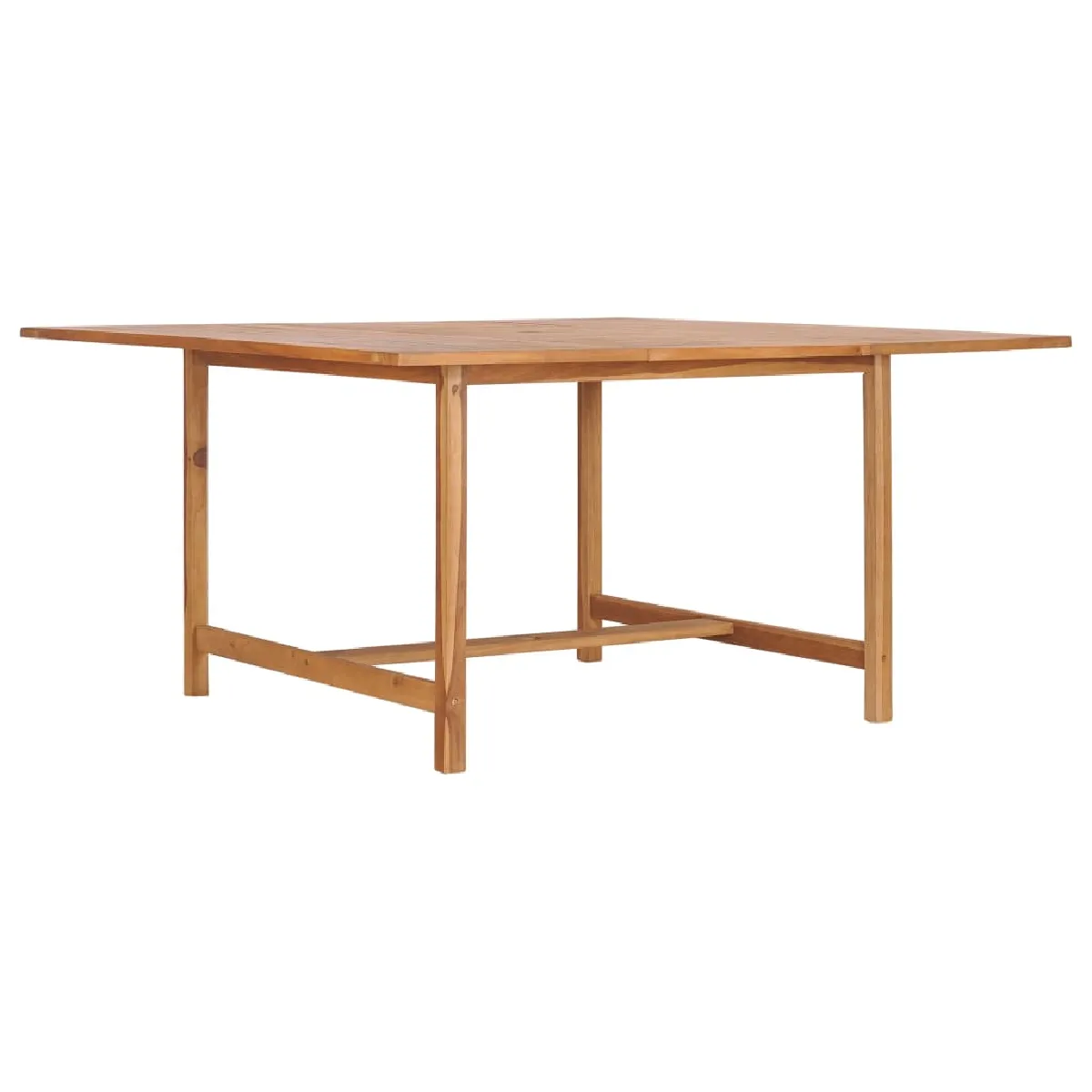 vidaXL Table de jardin Teck 49008 - vue 2
