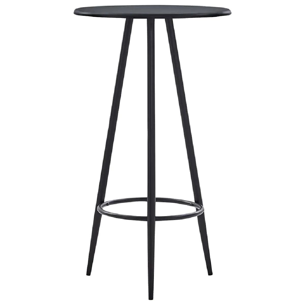 Vidaxl Noir Table De Bar