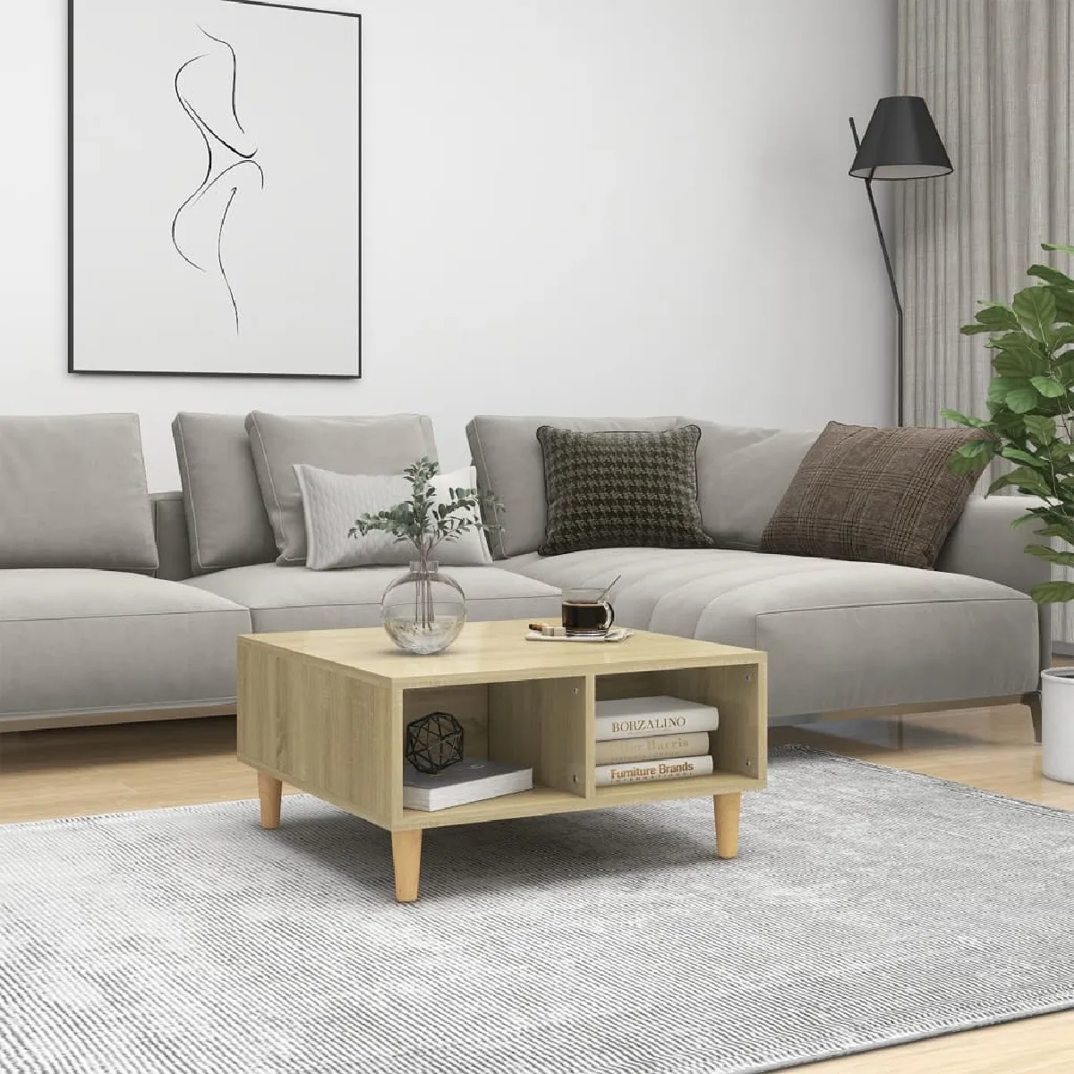 Vidaxl Table Basse - Chêne Sonoma