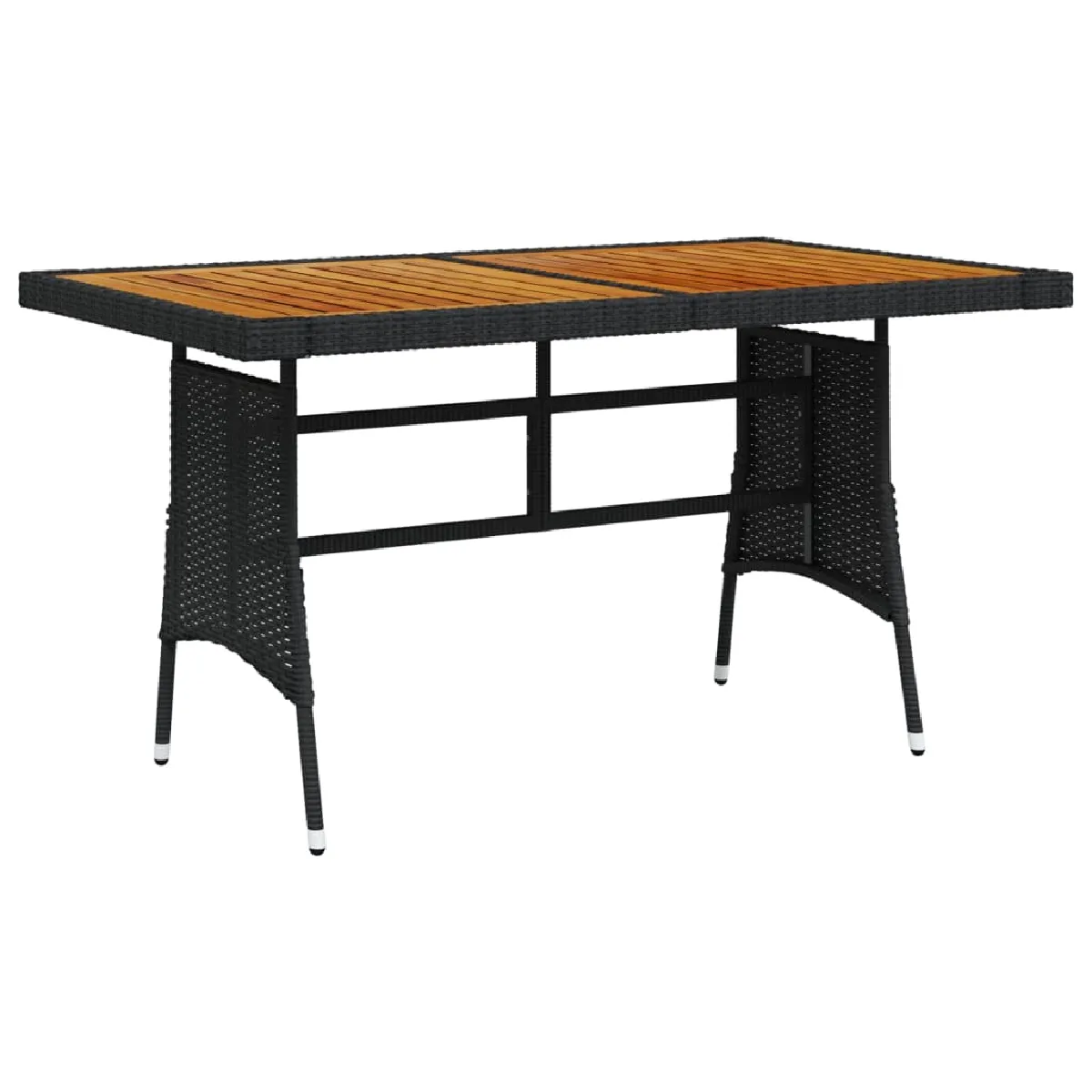 vidaXL Table de jardin 130x70x72 cm - vue 2