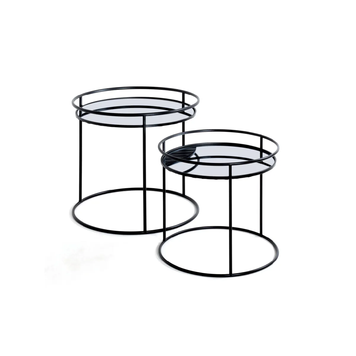 Meilleurs prix pour Loungitude - Lot de Tables Basses en Métal