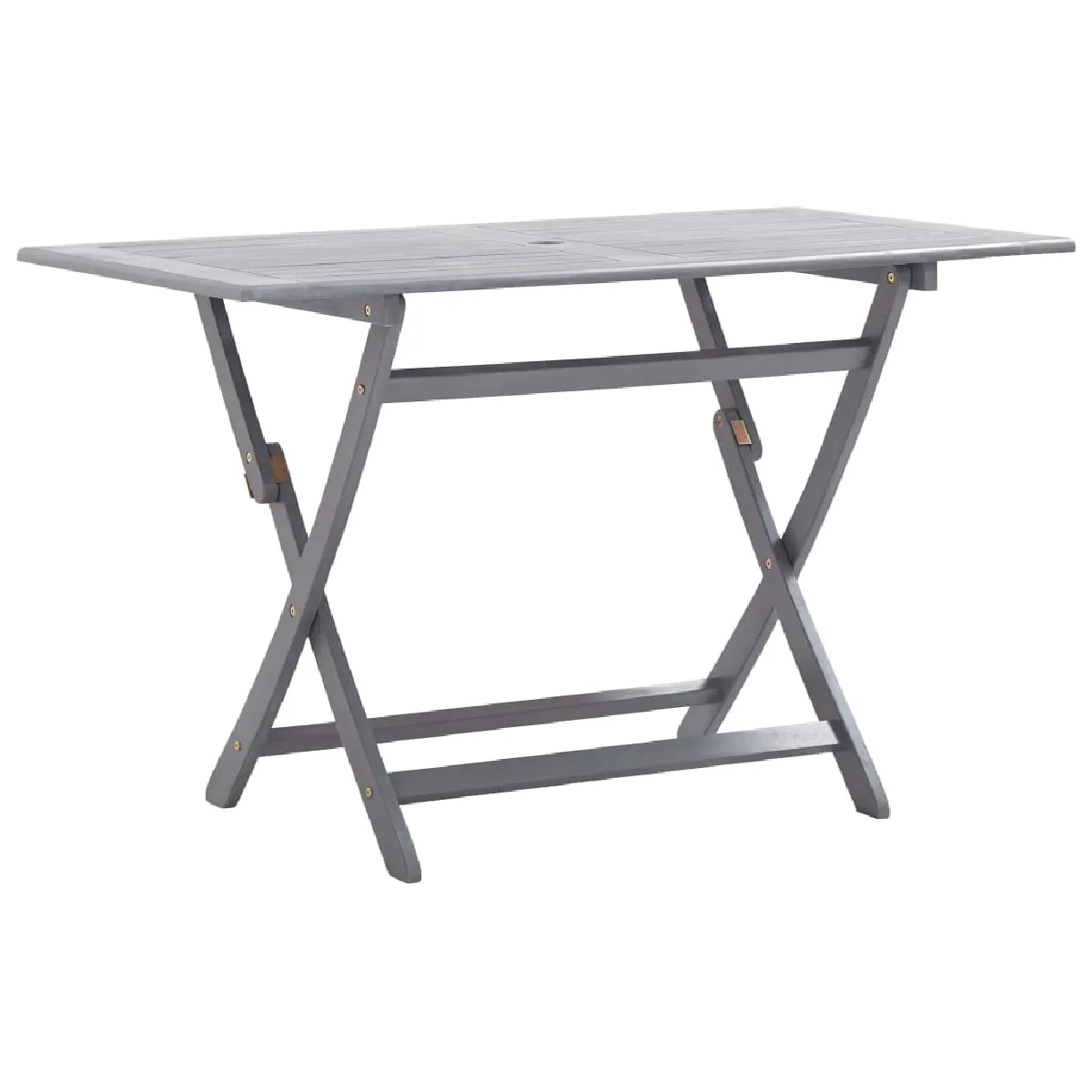 vidaXL Table de jardin pliable Bois d'acacia - vue 2