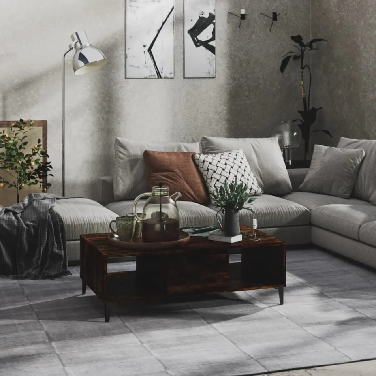 Comparer les prix de Maison Chic MN87958 - Chêne Fumé