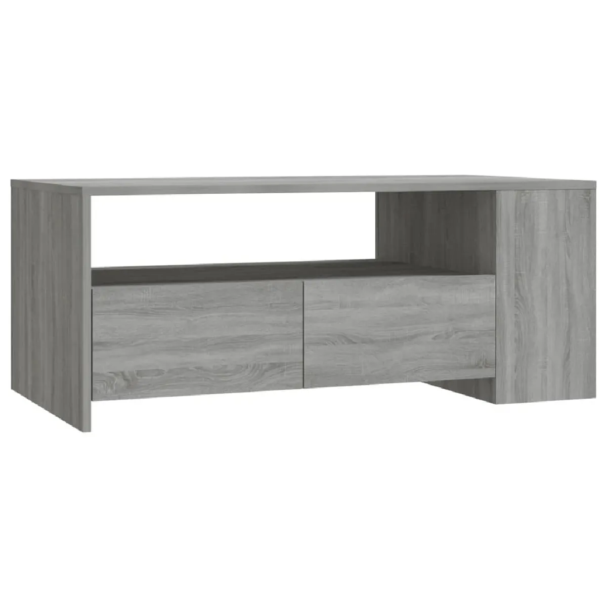 Comparer les prix de Maison Chic Table Basse Salon - Gris Sonoma