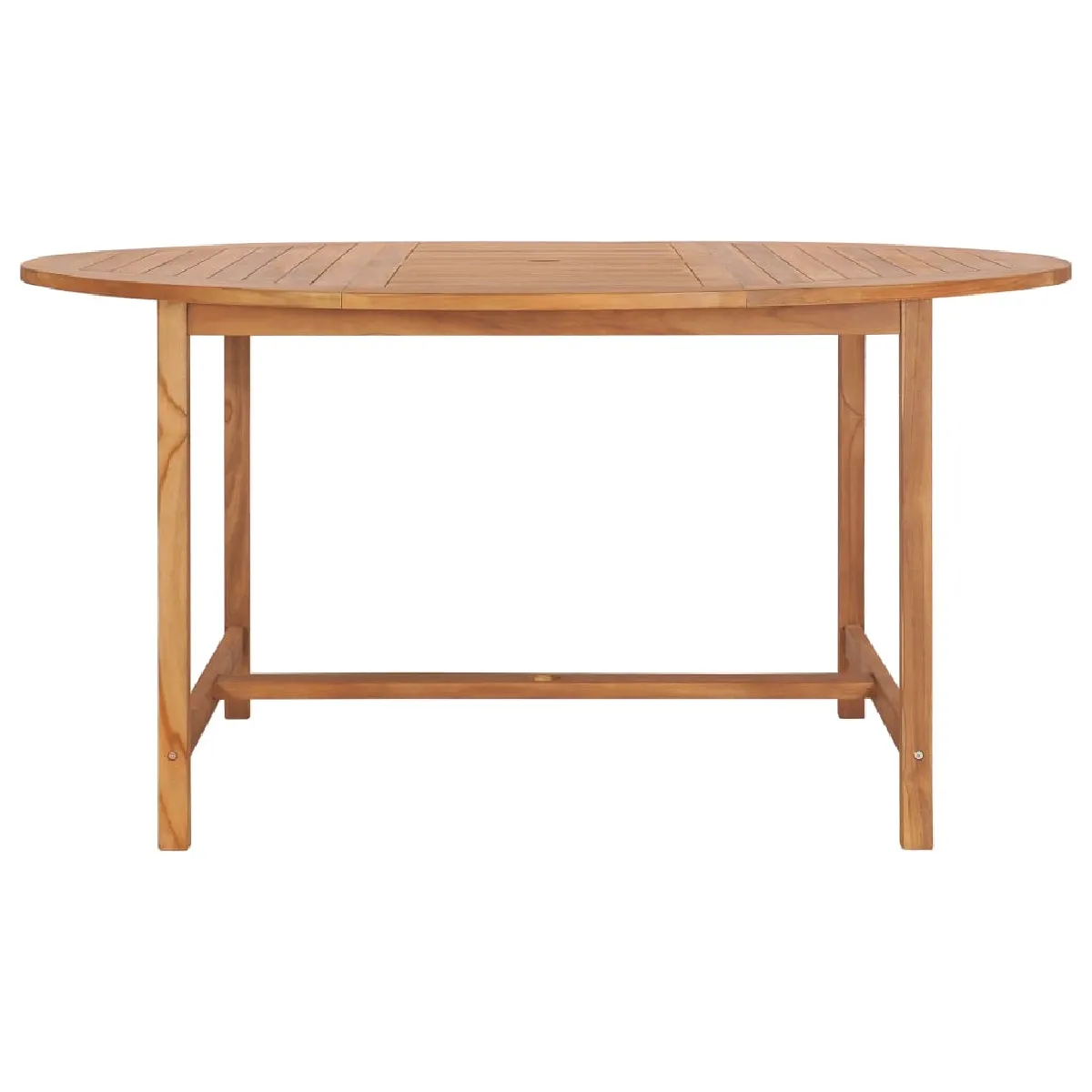 vidaXL Table de jardin Ã˜150x76 cm Bois de teck