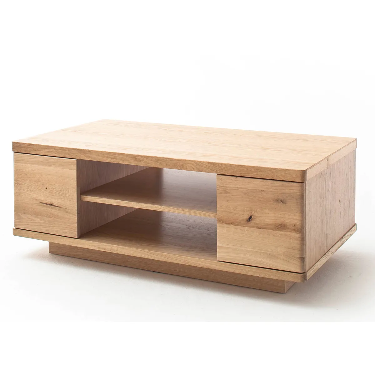 Meilleurs prix pour Pegane Table basse - Chêne sombre bianco huilé