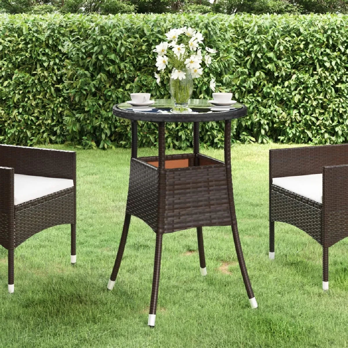 vidaXL Table de jardin Ø60 cm - vue 2