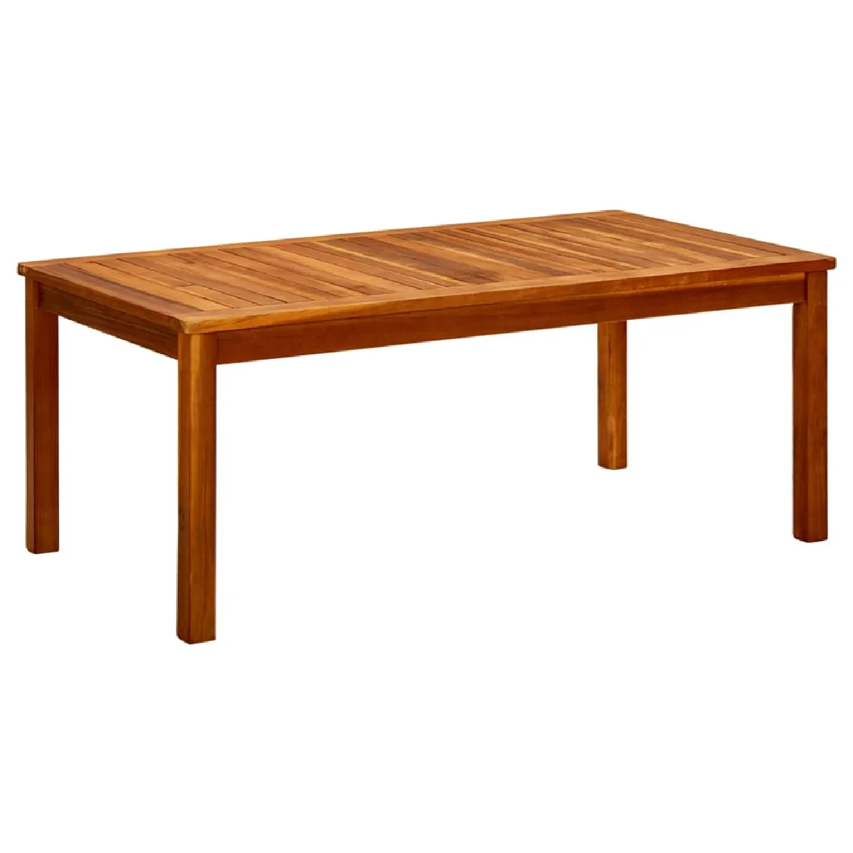 vidaXL Table basse de jardin Bois d'acacia