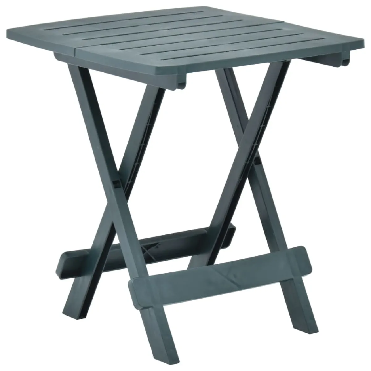 VIDAXL - Table de jardin pliable - 45 x 43 x 50 cm - Vert - Image 2