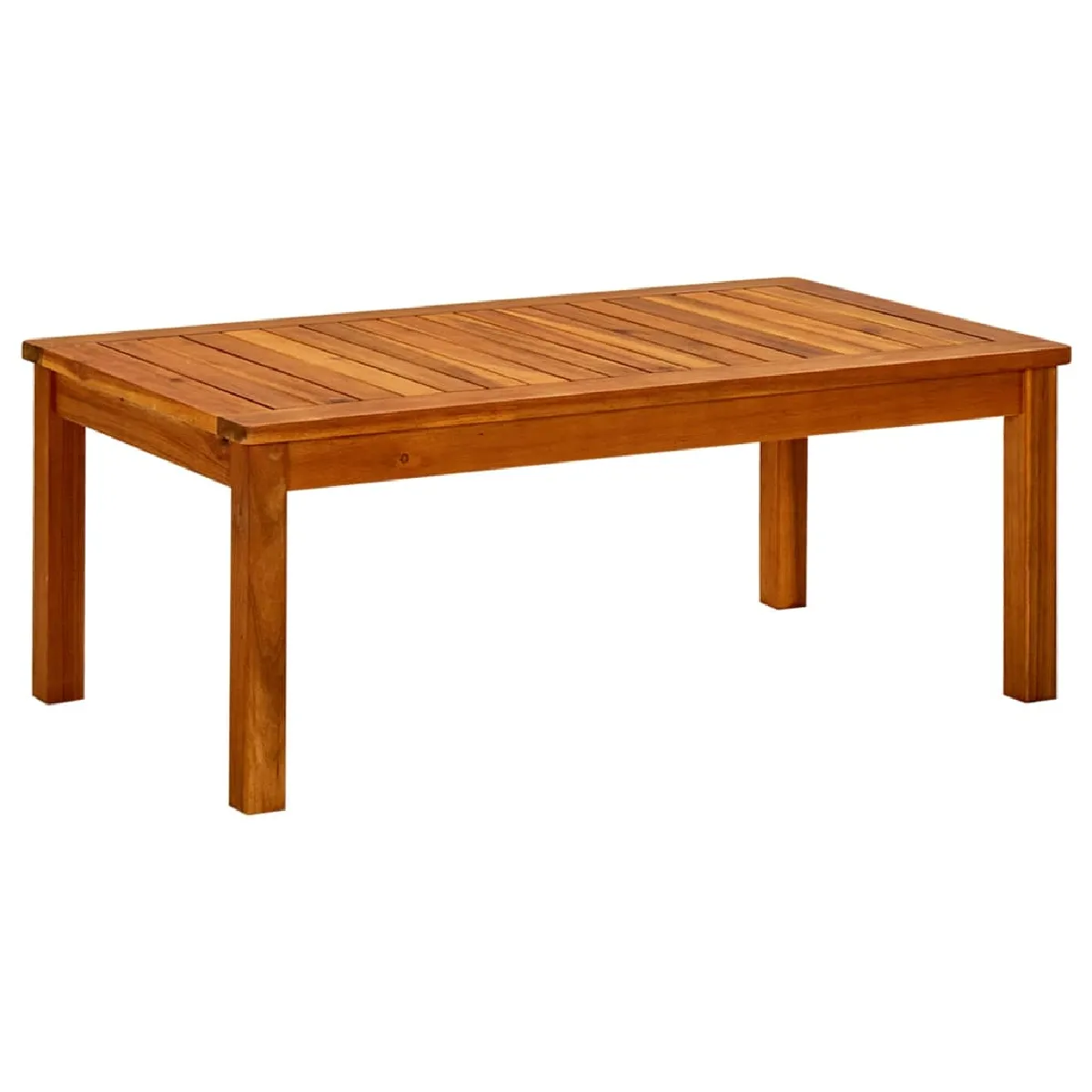 vidaXL Table basse de jardin Bois d'acacia - vue 2