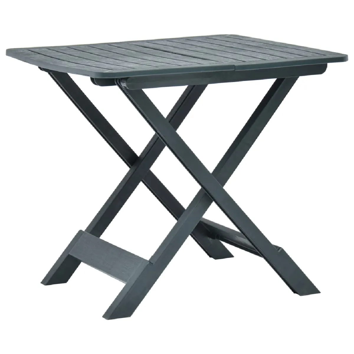 vidaXL Table pliable de jardin plastique - vue 2