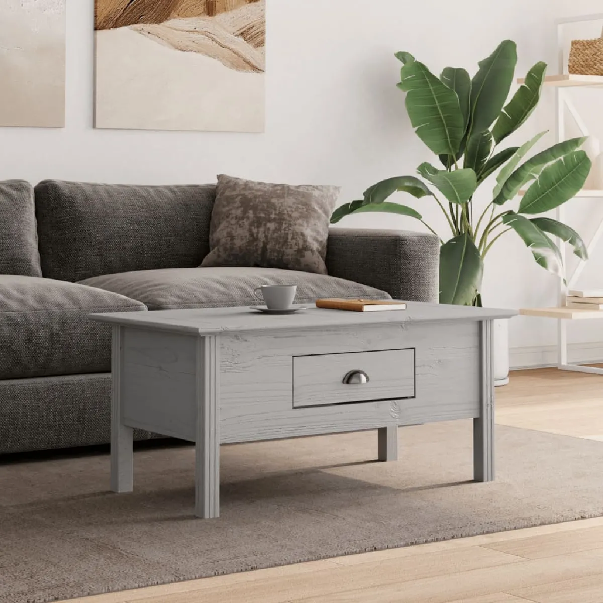 Meilleurs prix pour vidaXL Table basse BODO gris 355070