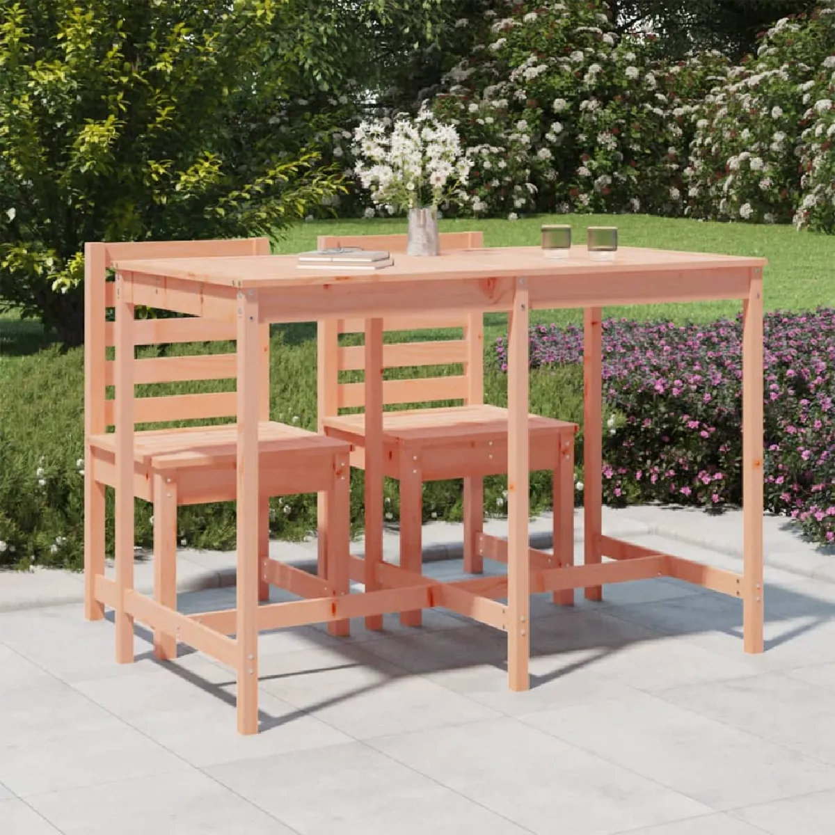 VIDAXL Table de jardin 159 5x82 5x110 cm douglas