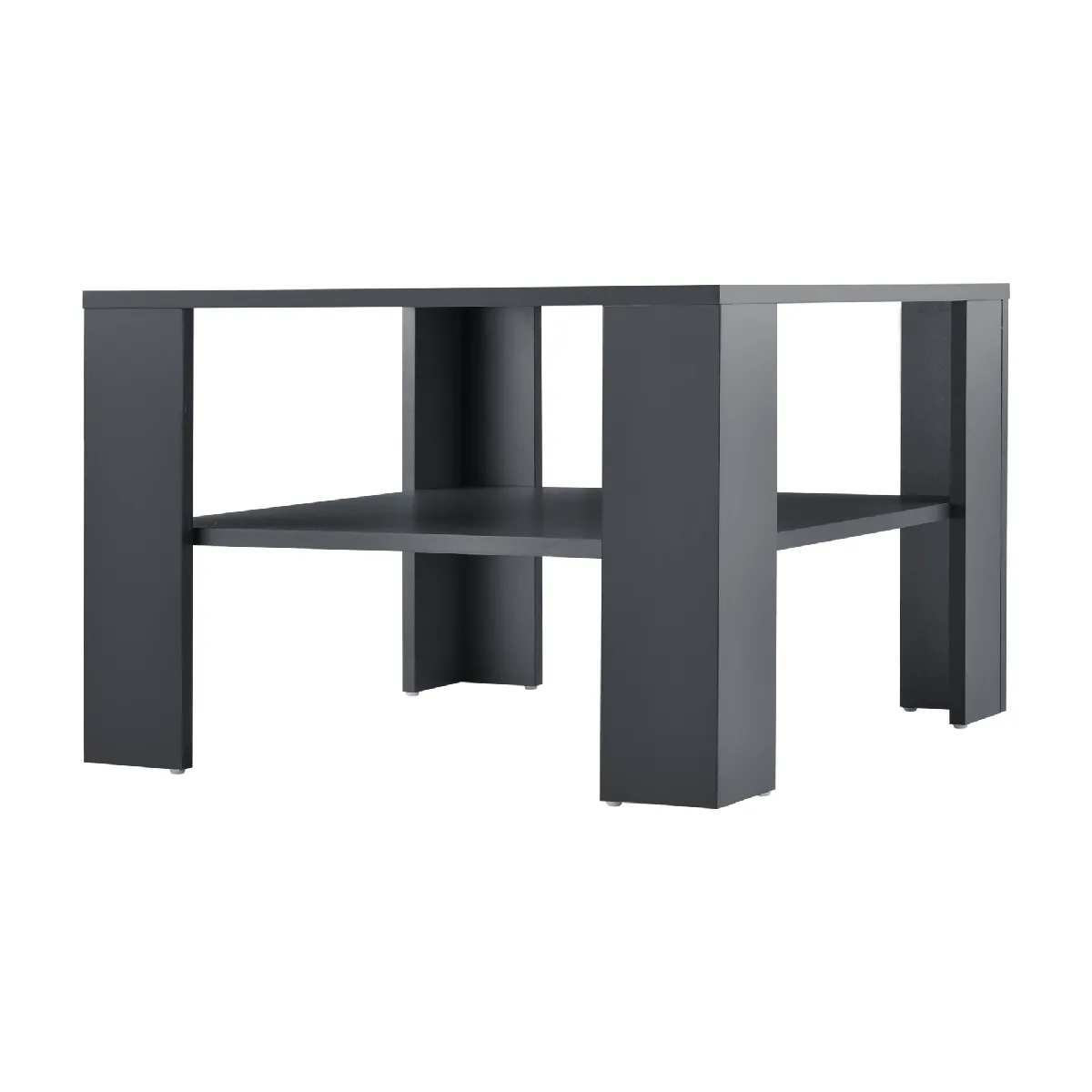 Comparer les prix de Helloshop26 Table basse - Gris foncé