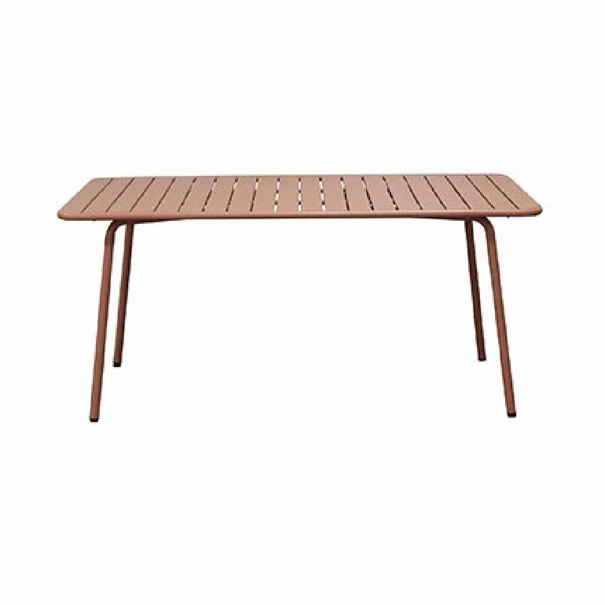 Mes table de jardin rectangulaire Terracotta