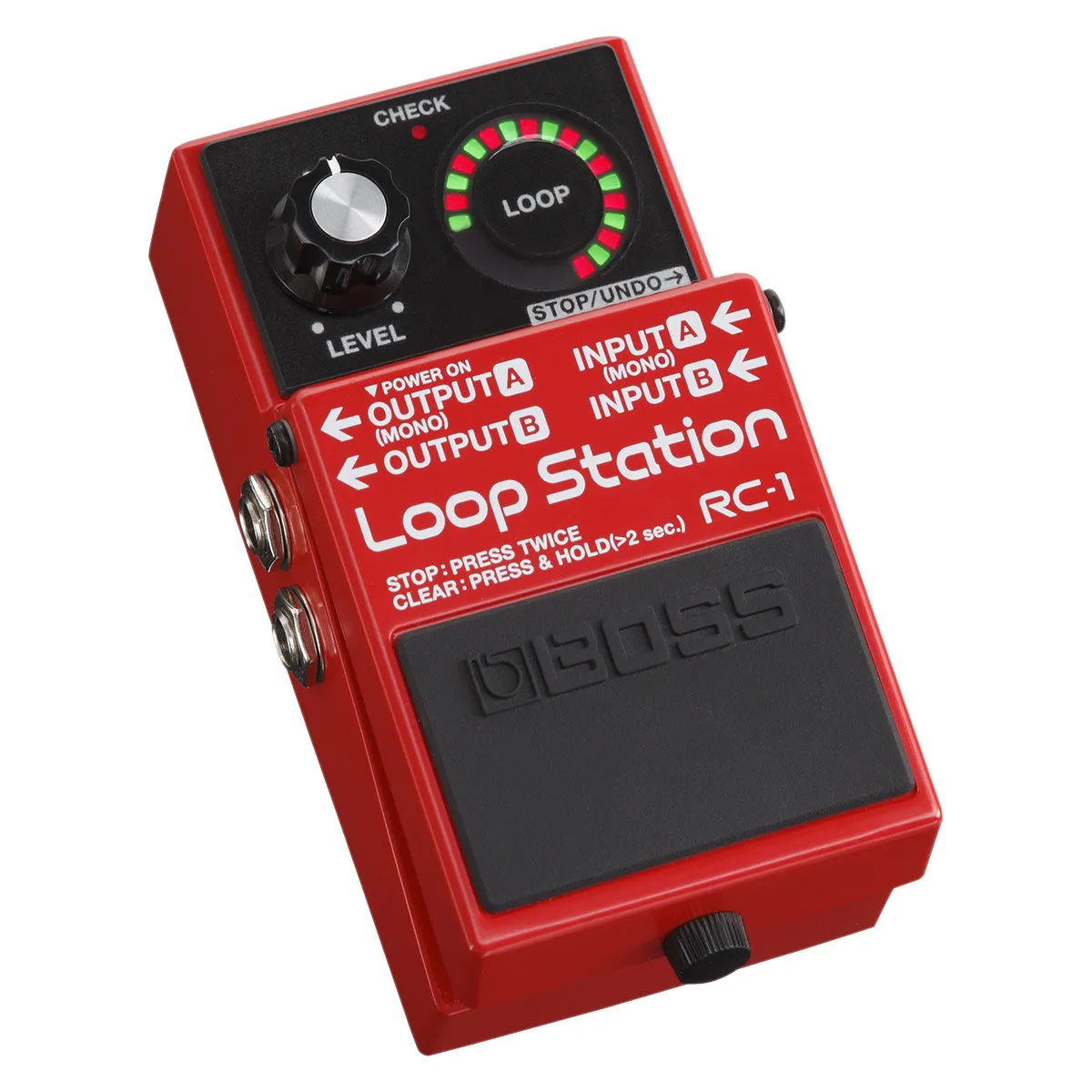 Joom Japan Tech Boss Loop Station Looper Pédale Compacte Type Simple Utilisation Pour Pédales D'effets Compactes Rc-1 - Pratique/Composition/Performance - Image 4