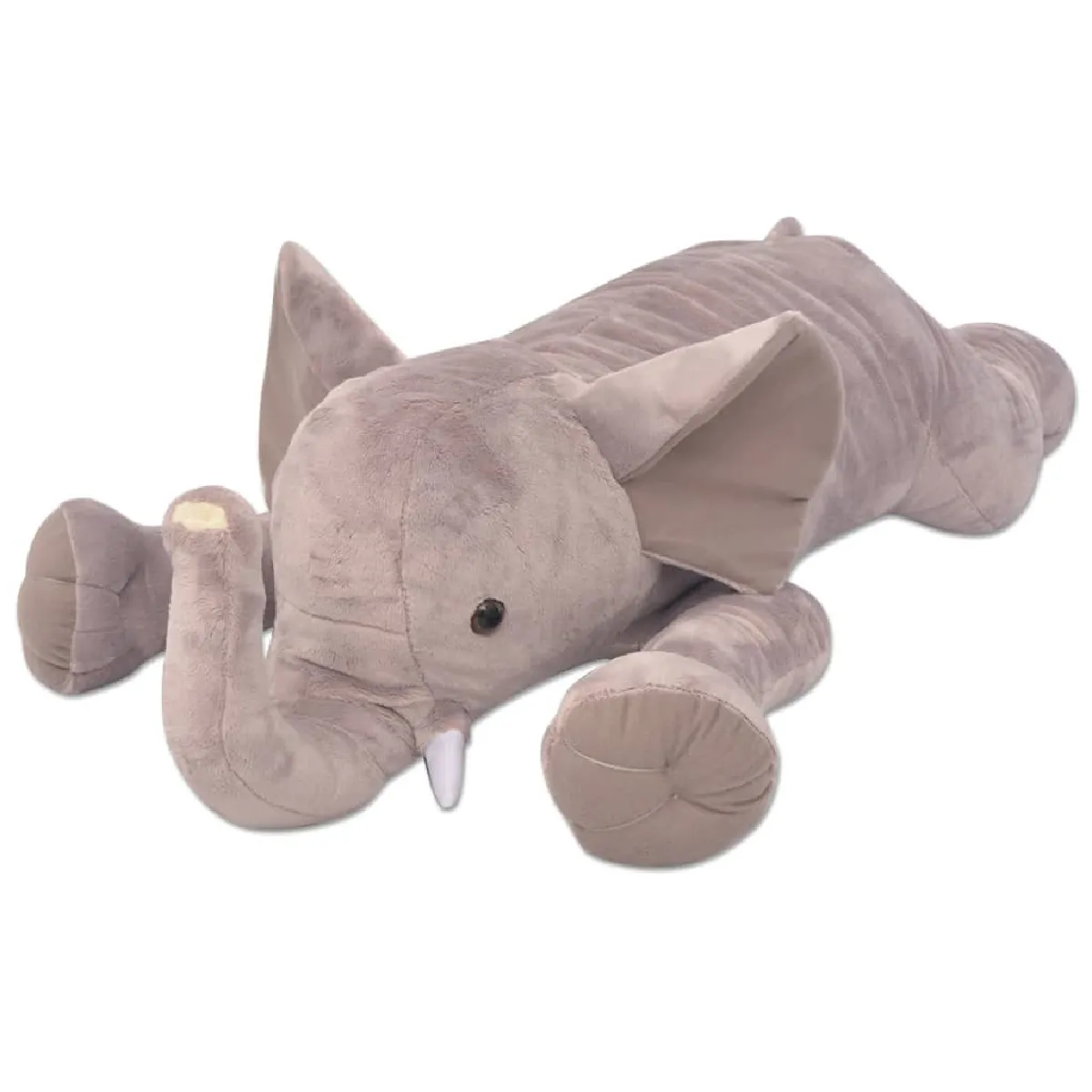 vidaXL Éléphant jouet peluche XXL