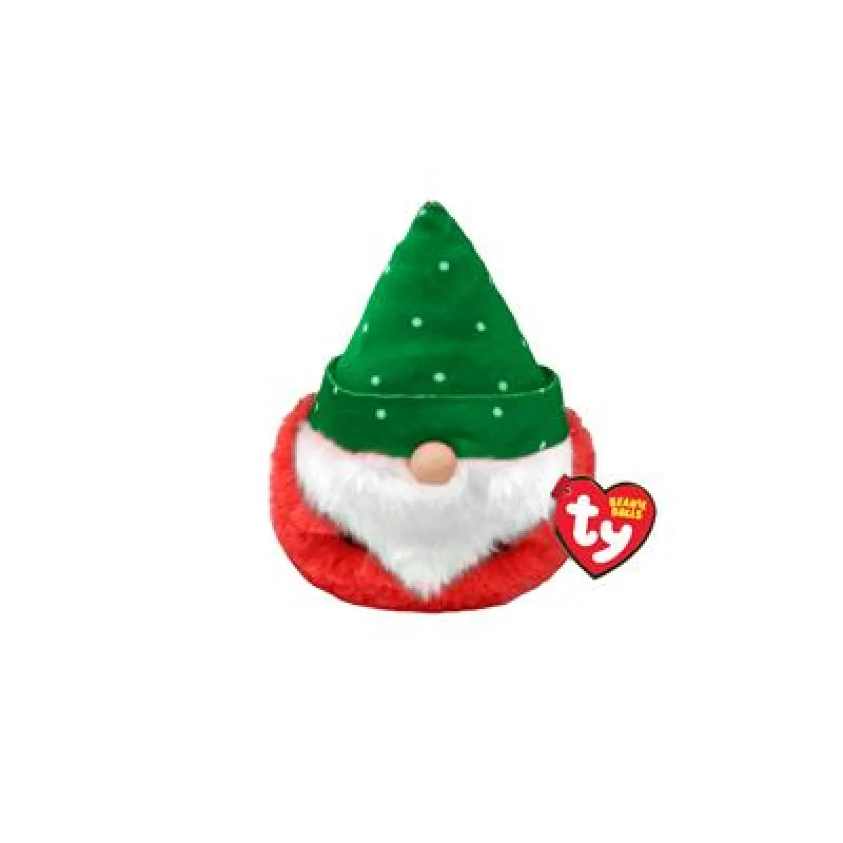 Ty Peluche Gnome De Noël Puffies