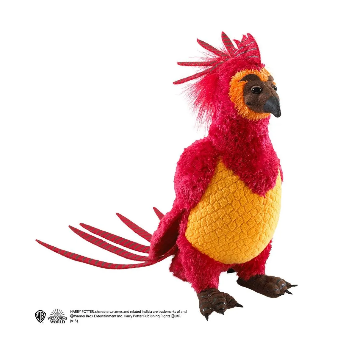 Noble Collection Rouge Peluche Fumseck Harry Potter