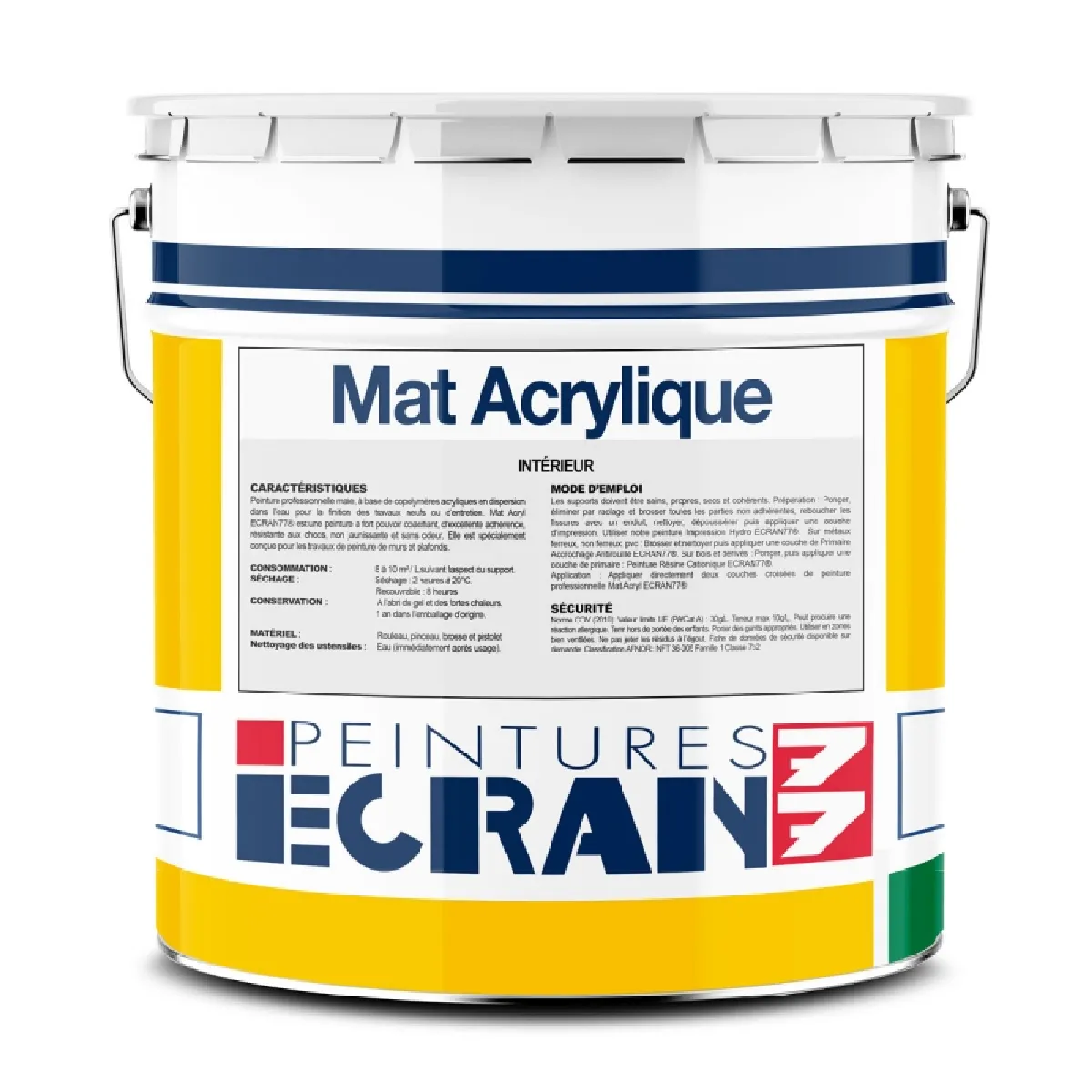 Peintures Daniel Noir Ecran 77