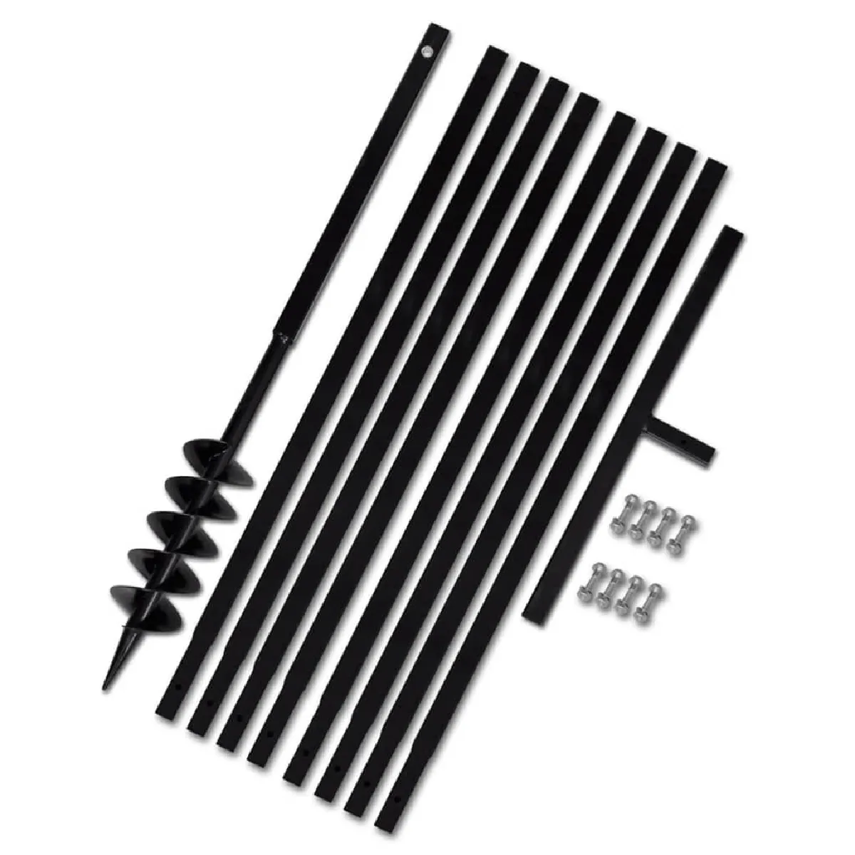 VidaXL Tarière de sol 80 mm avec extension - vue 4