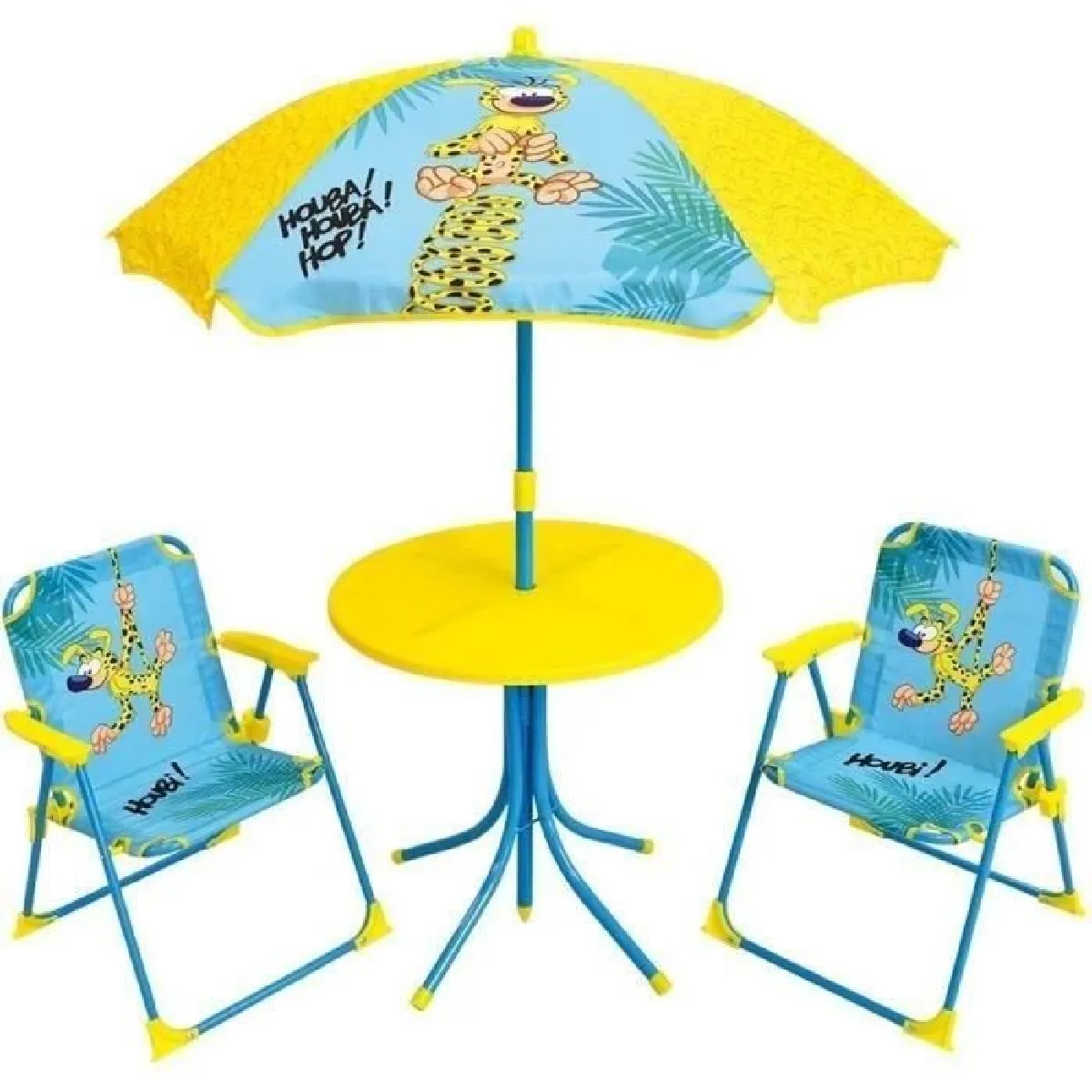 Fun house salon de jardin enfant - Jaune