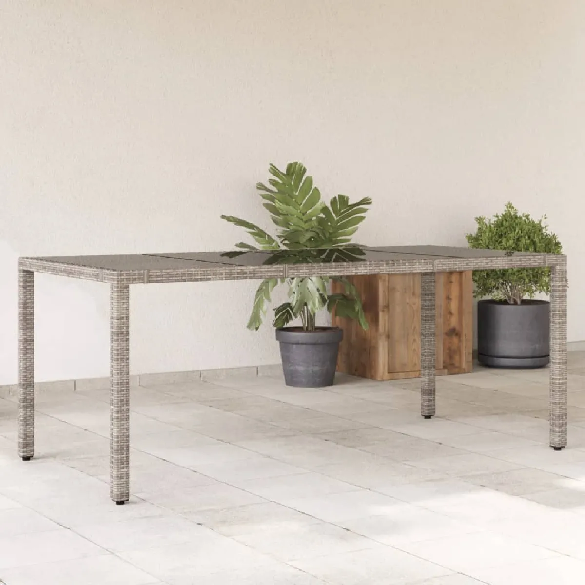 VidaXL Table Jardin - vue 2