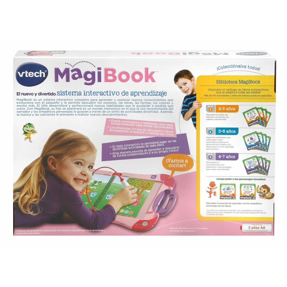 VTech MagiBook - J'apprends à Compter Niveau 2 - Livre Éducatif Interactif 4-6 Ans