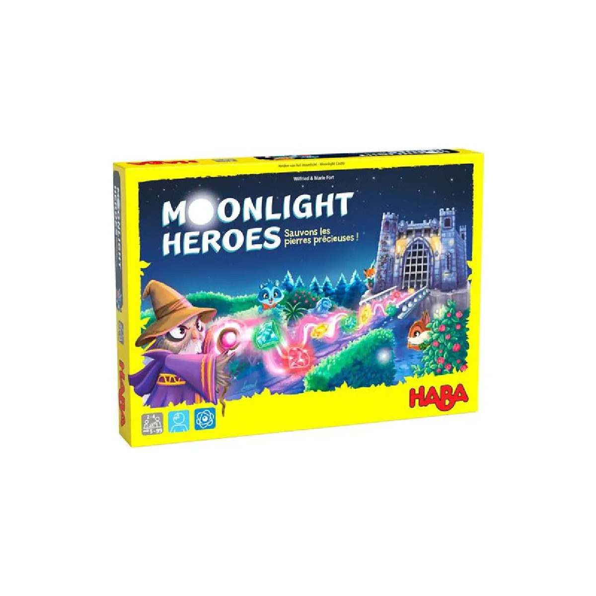 HABA  jeu d&eacute;couverte Moonlight Heroes